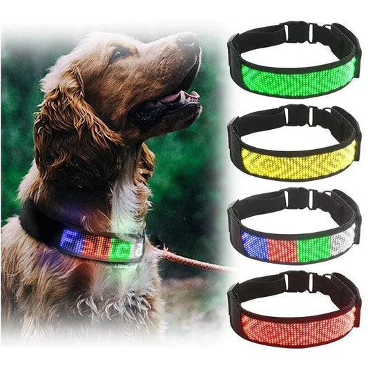 Bluetooth Luminous Pet Collar - Emporium WRJJ