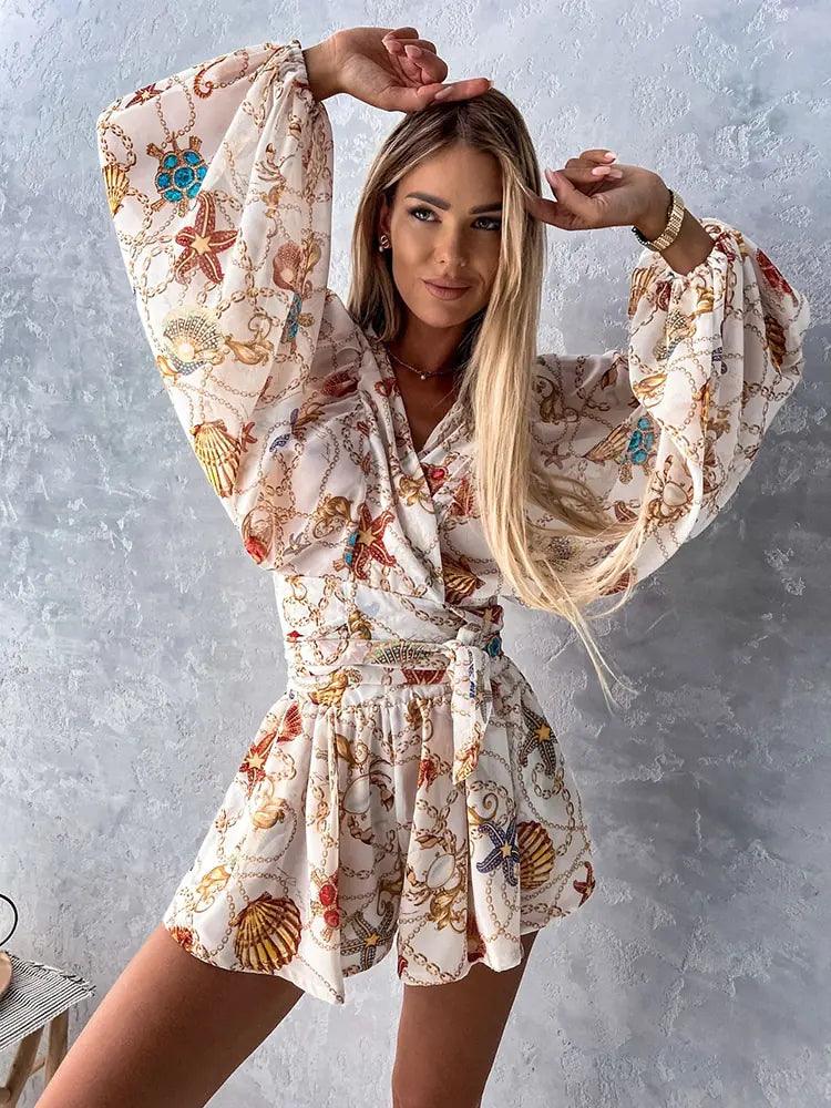 Boho Beach Jumpsuit - Emporium WRJJ