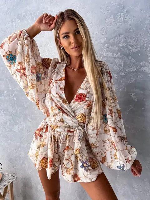 Boho Beach Jumpsuit - Emporium WRJJ