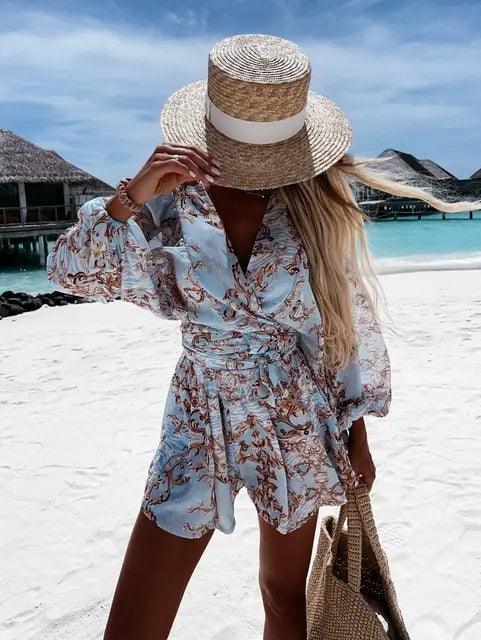 Boho Beach Jumpsuit - Emporium WRJJ