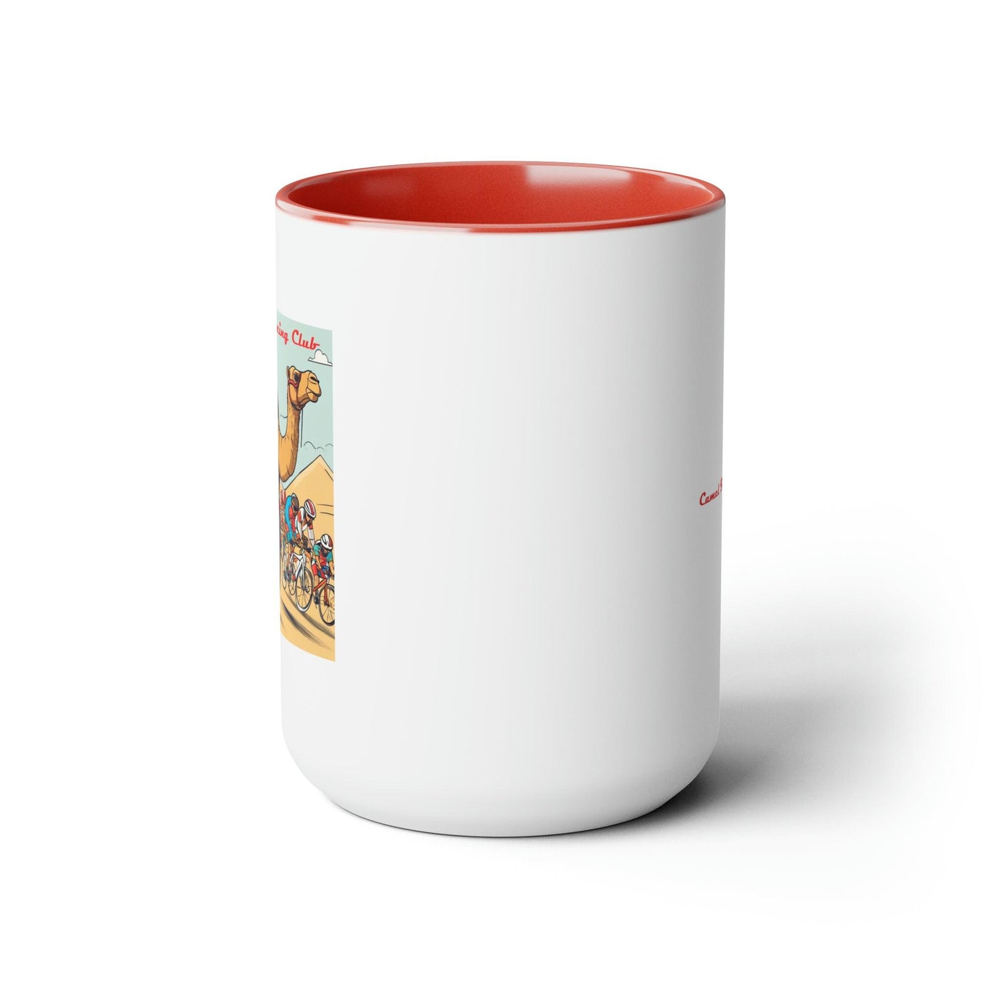 Camel Tow Racing Club Two-Tone Coffee Mugs, 15oz - Emporium WRJJ