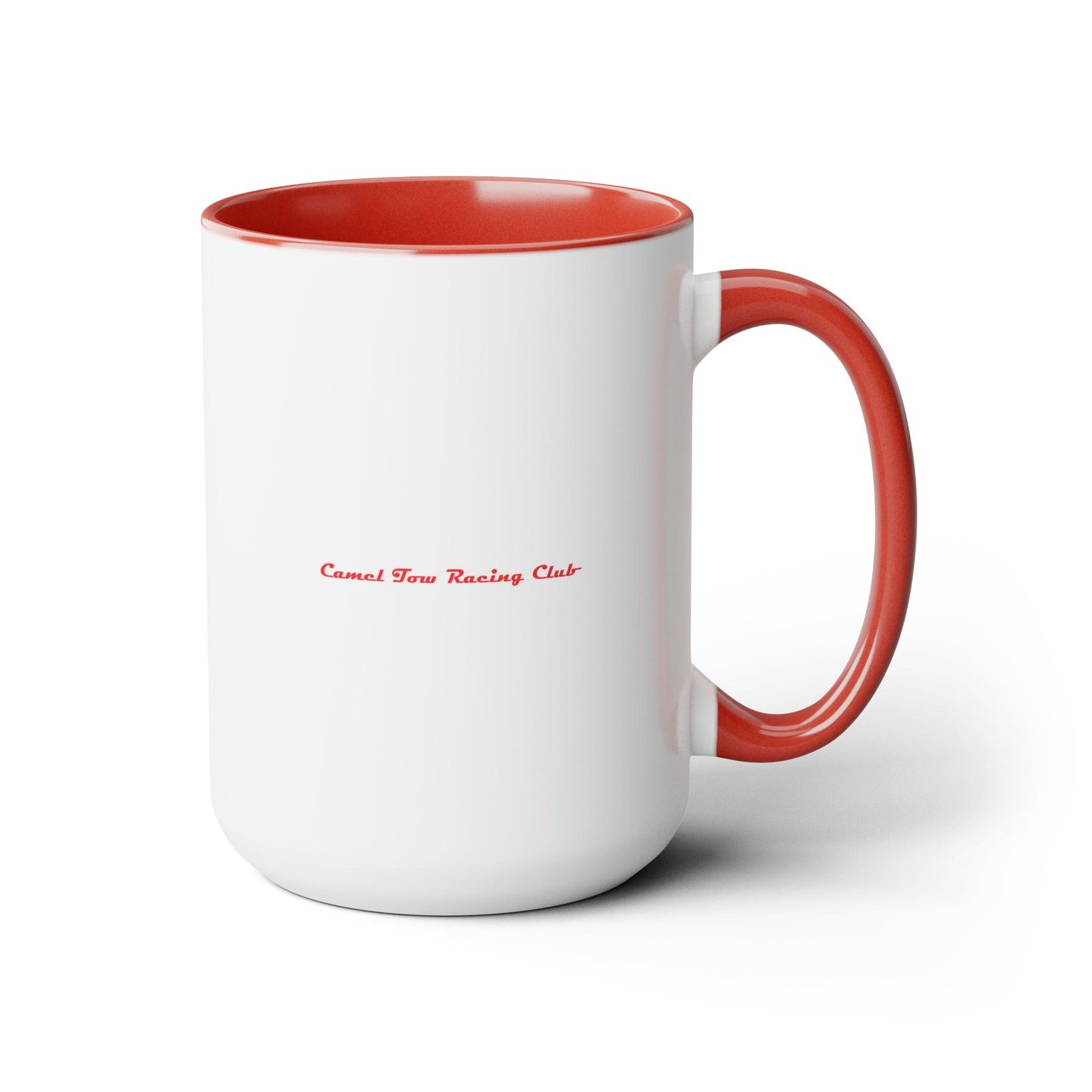 Camel Tow Racing Club Two-Tone Coffee Mugs, 15oz - Emporium WRJJ