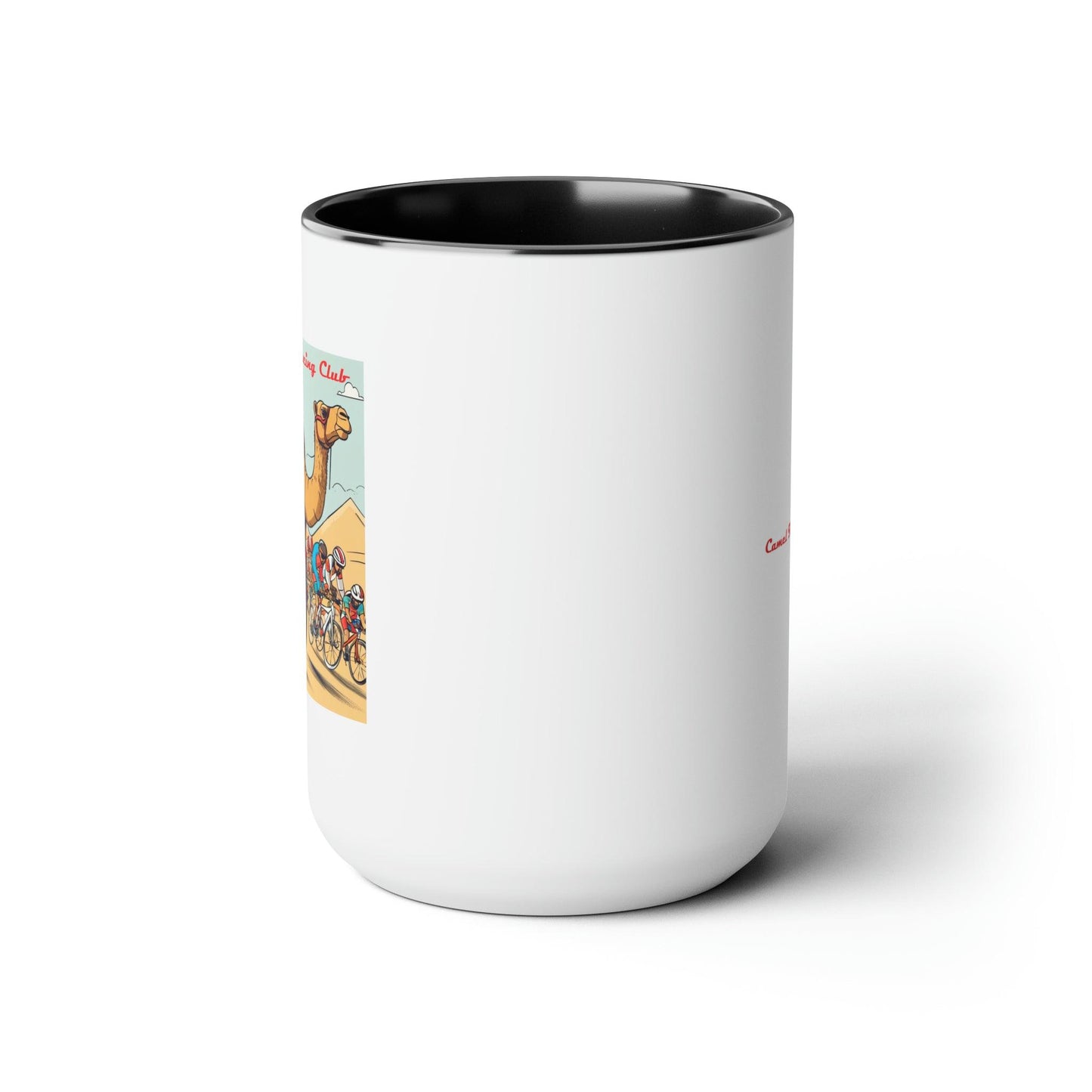 Camel Tow Racing Club Two-Tone Coffee Mugs, 15oz - Emporium WRJJ