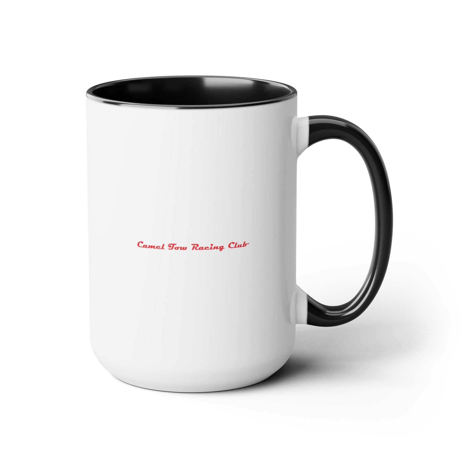 Camel Tow Racing Club Two-Tone Coffee Mugs, 15oz - Emporium WRJJ