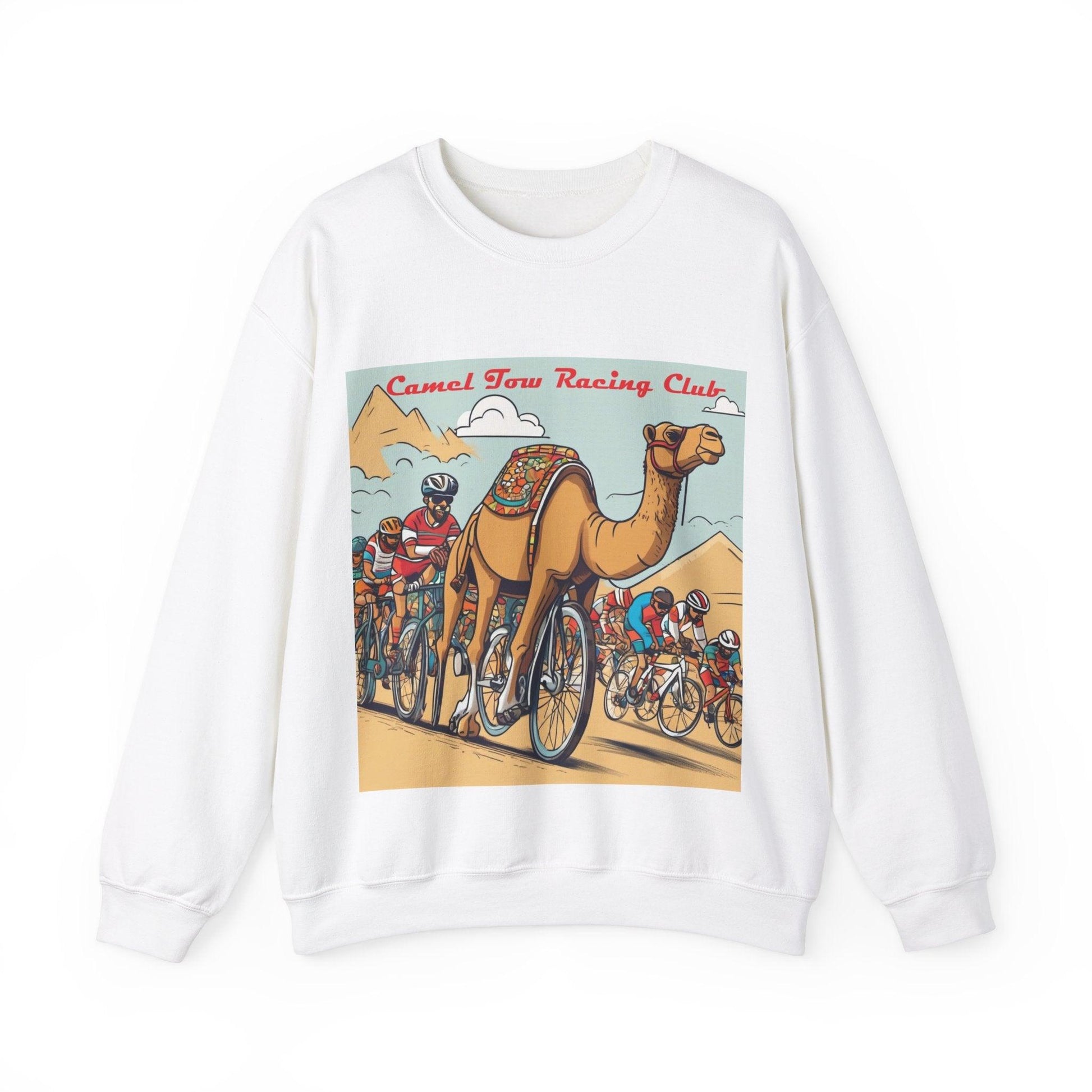 Camel Tow Racing Club Unisex Heavy Blend™ Crewneck Sweatshirt - Emporium WRJJ