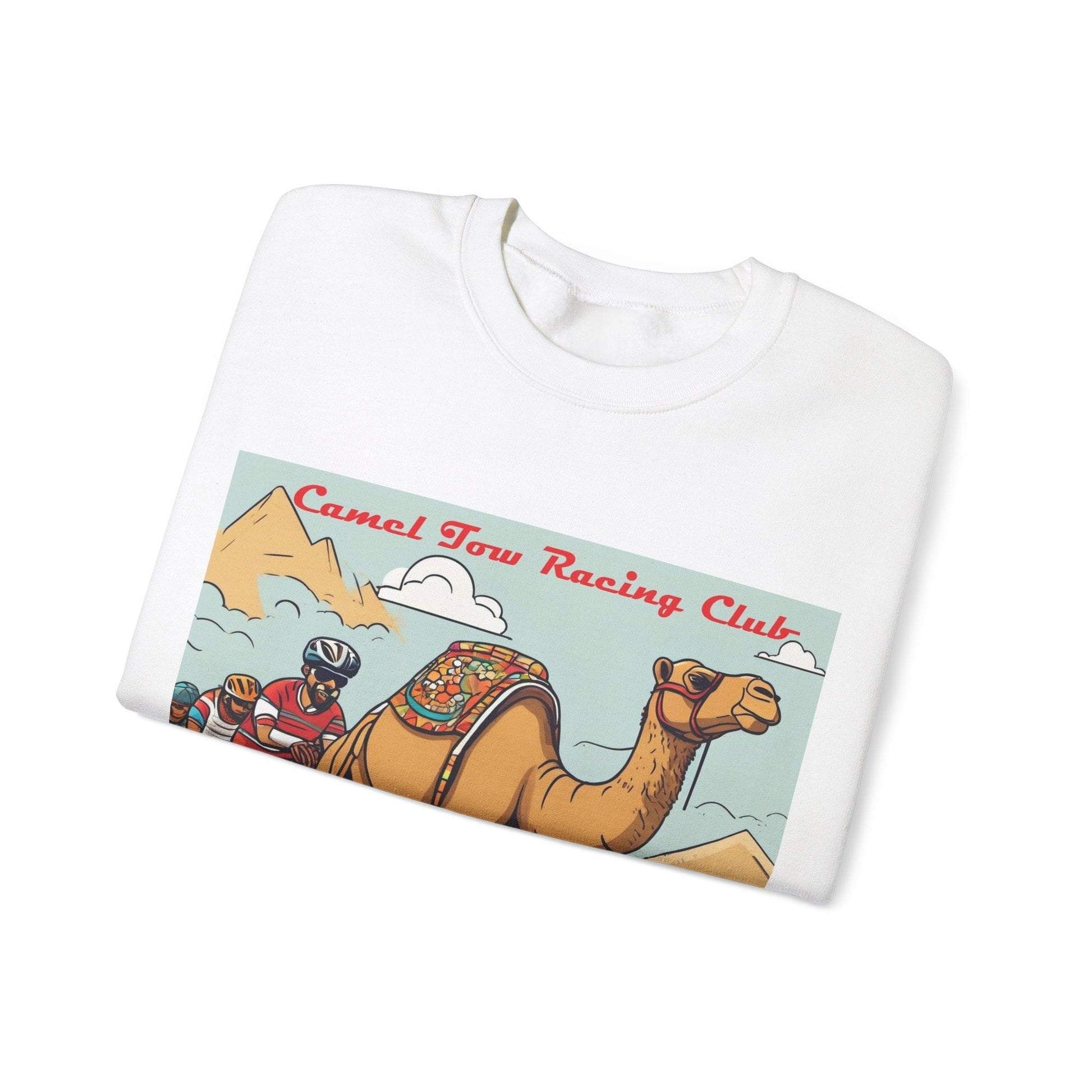 Camel Tow Racing Club Unisex Heavy Blend™ Crewneck Sweatshirt - Emporium WRJJ