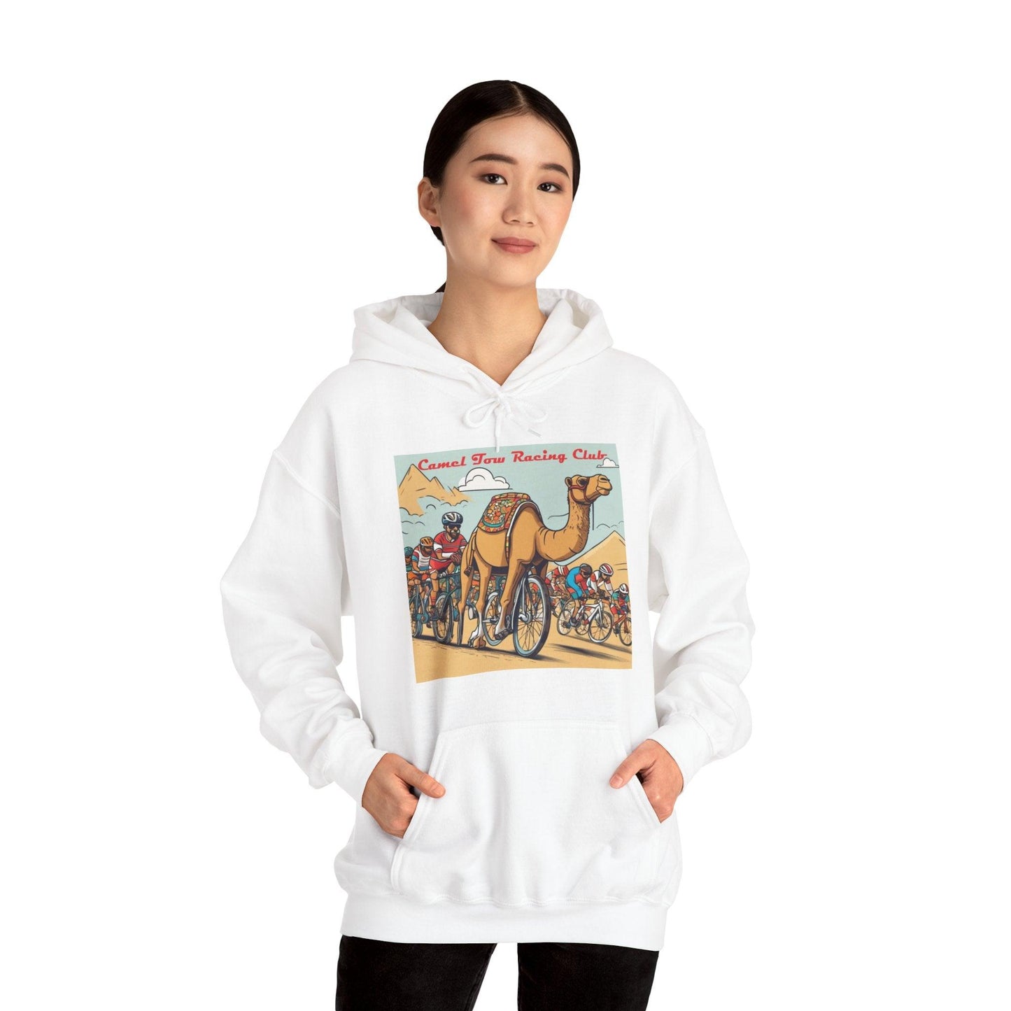 Camel Tow Racing Club Unisex Heavy Blend™ Hooded Sweatshirt - Emporium WRJJ