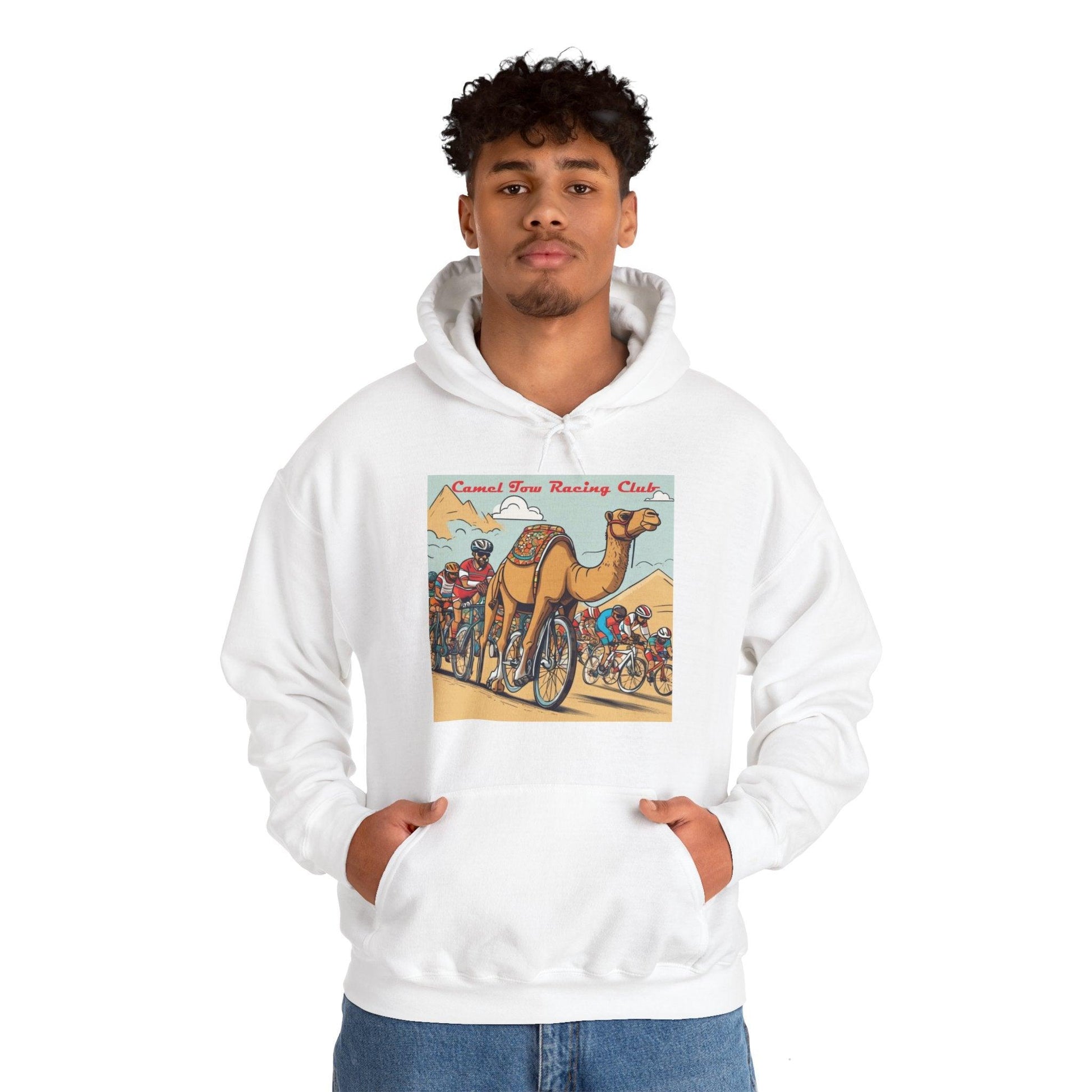 Camel Tow Racing Club Unisex Heavy Blend™ Hooded Sweatshirt - Emporium WRJJ