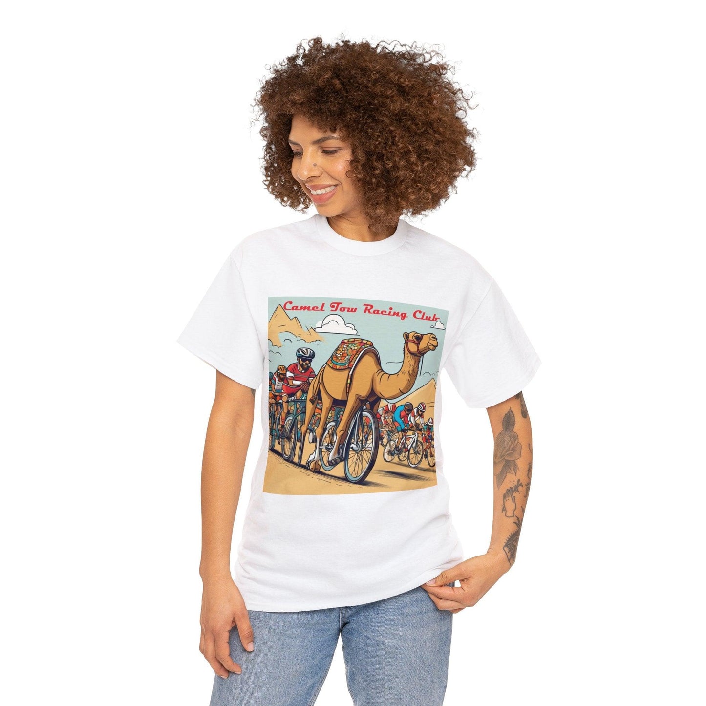 Camel Tow Racing Club Unisex Heavy Cotton Tee - Emporium WRJJ