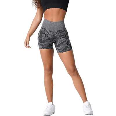 Camo Seamless Shorts - Emporium WRJJ