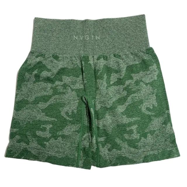 Camo Seamless Shorts - Emporium WRJJ