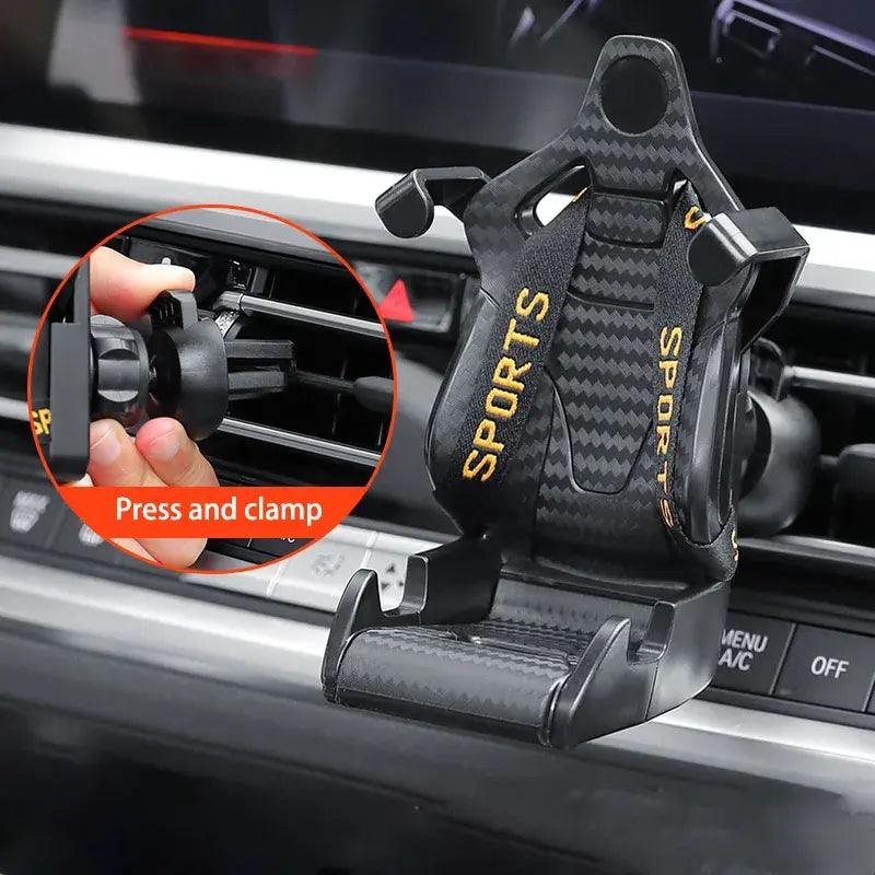 Car Racing Seat Phone Holder - Emporium WRJJ