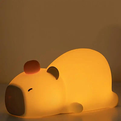 Cartoon Capybara Silicone LED Light - Emporium WRJJ