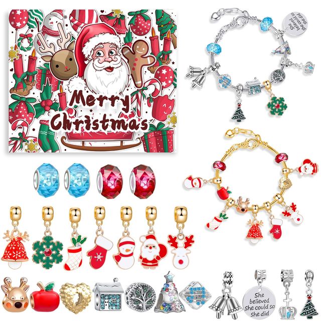 Christmas Countdown Calendar Bracelets - Emporium WRJJ