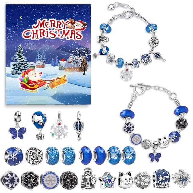 Christmas Countdown Calendar Bracelets - Emporium WRJJ