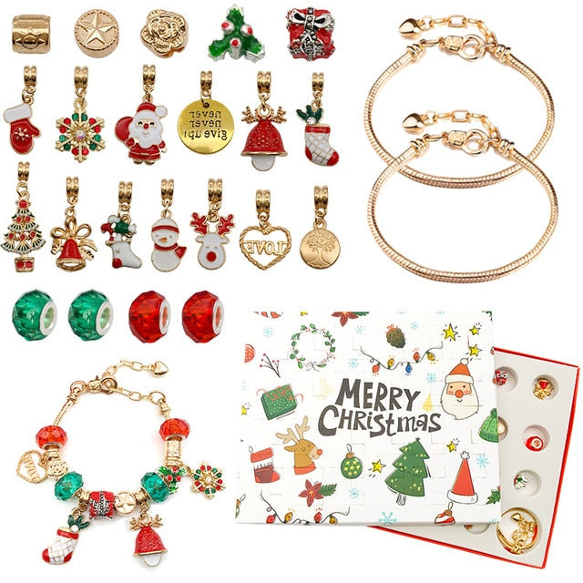 Christmas Countdown Calendar Bracelets - Emporium WRJJ