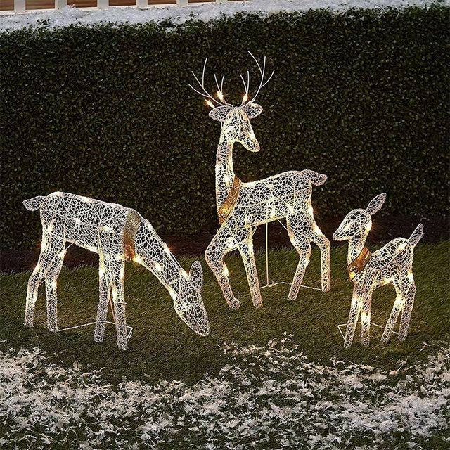 Christmas Iron Deer LED Light - Emporium WRJJ