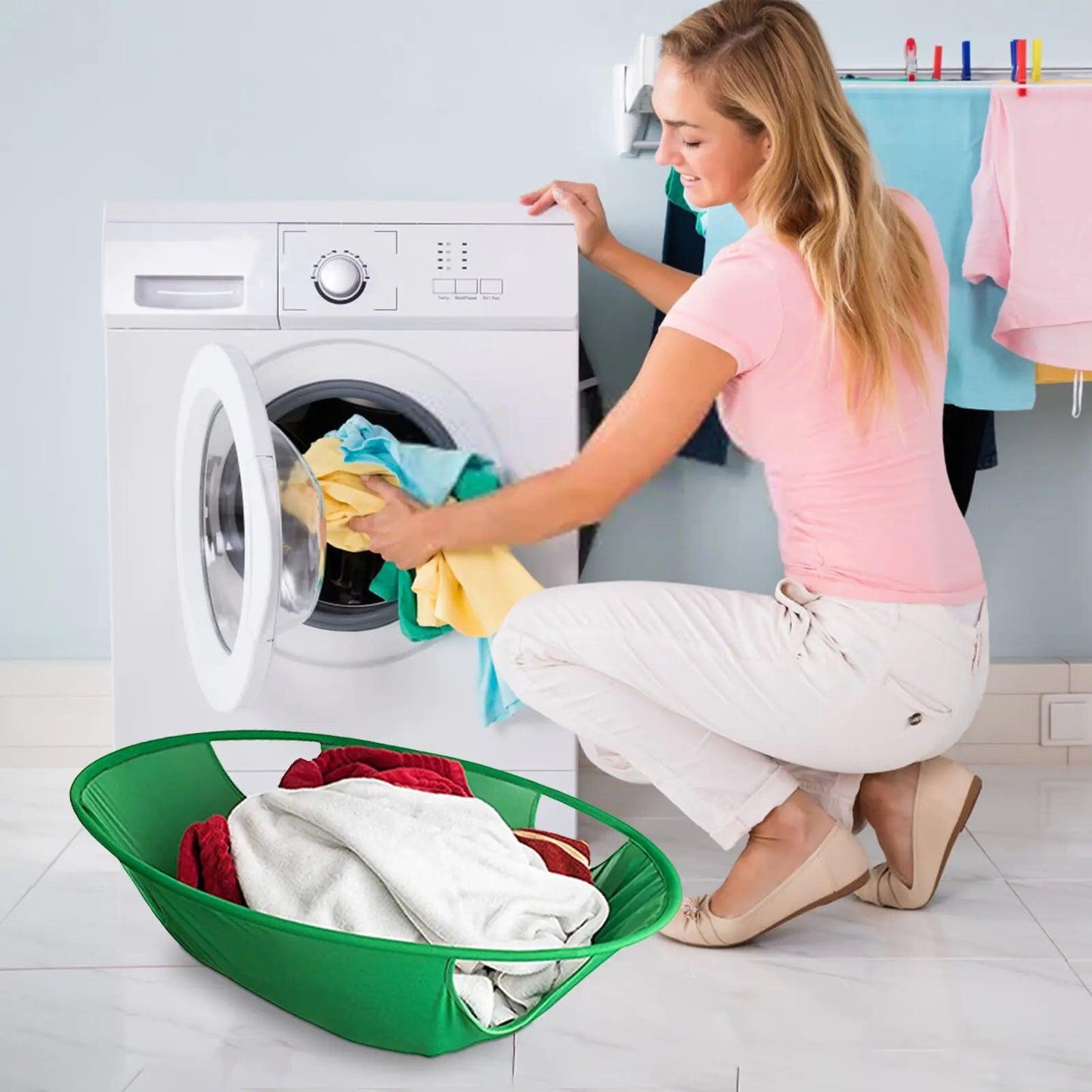 Collapsible Laundry Basket - Emporium WRJJ