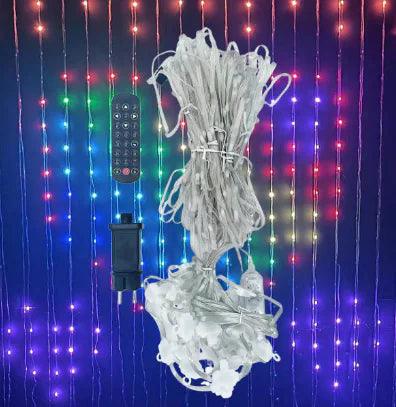 Color Waves LED Curtain Sync Lights - Emporium WRJJ