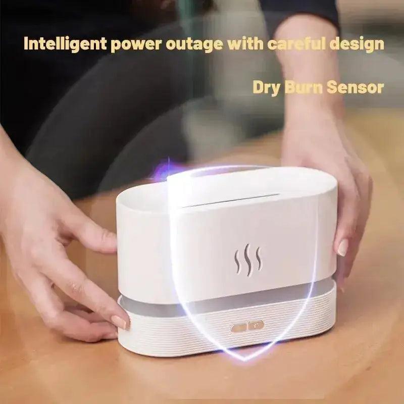 Colourful Flame Ultrasonic Air Humidifier - Emporium WRJJ