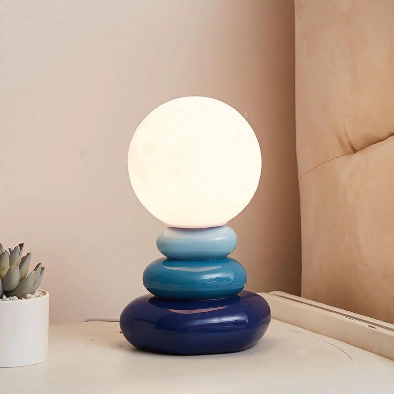 Creative Stacked Stone Bedside Lamp - Emporium WRJJ