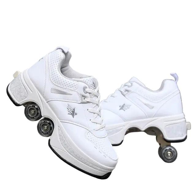 Deformation Retractable Roller Skate Shoes - Emporium WRJJ