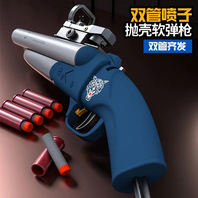 Double-Barrelled Toy Gun - Emporium WRJJ