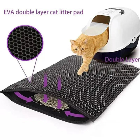 Double Layer Cat Litter Mat - Emporium WRJJ