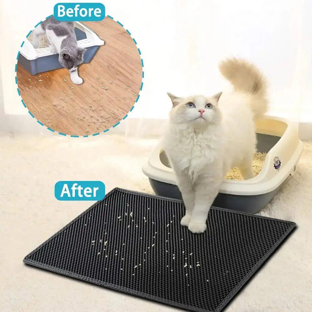 Double Layer Cat Litter Mat - Emporium WRJJ