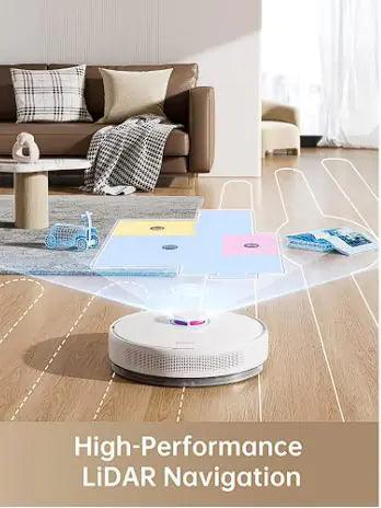 Dreame D10 Plus Robot Vacuum and Mop with Self-Emptying Base - Emporium WRJJ