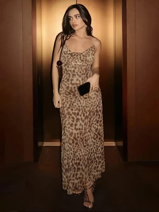 Eda Leopard Dress - Emporium WRJJ