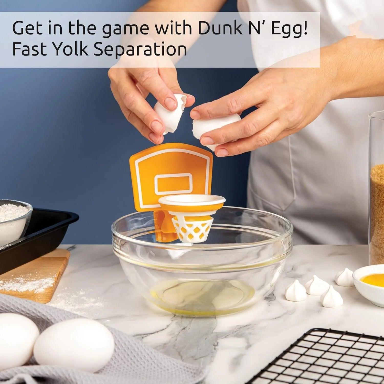 Eggcellent Shot: Kitchen Basketball Hoop Egg Separator - Emporium WRJJ