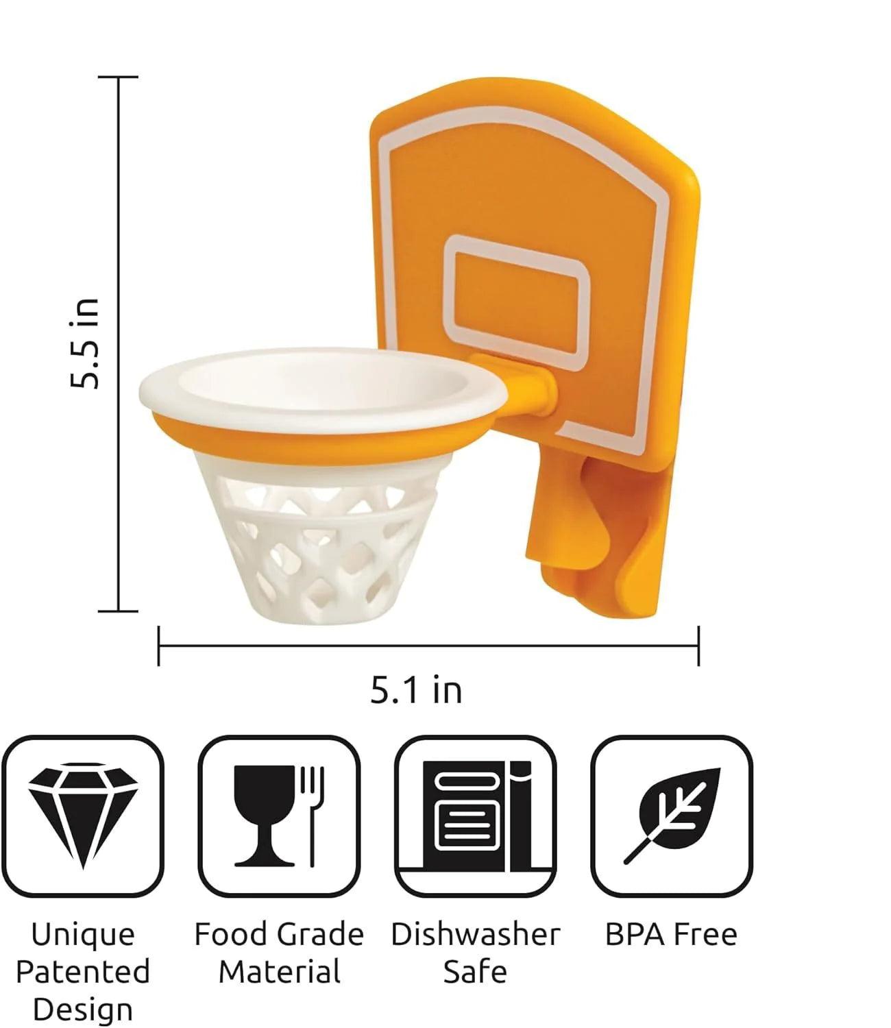 Eggcellent Shot: Kitchen Basketball Hoop Egg Separator - Emporium WRJJ