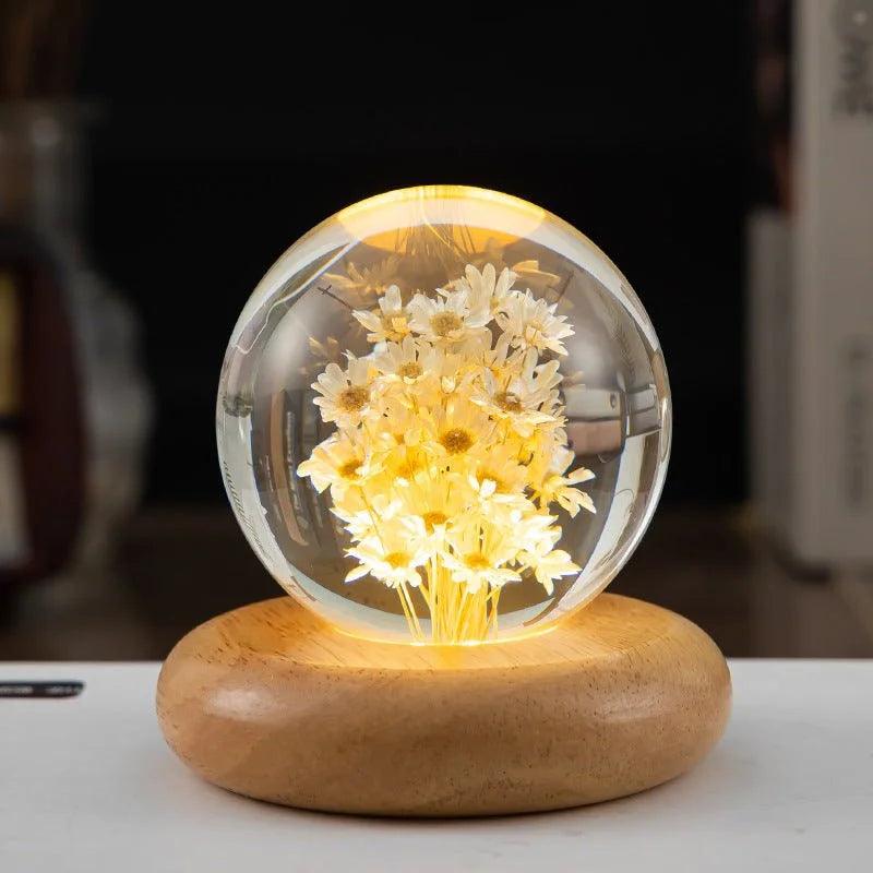 Flower Crystal LED Night Light - Emporium WRJJ