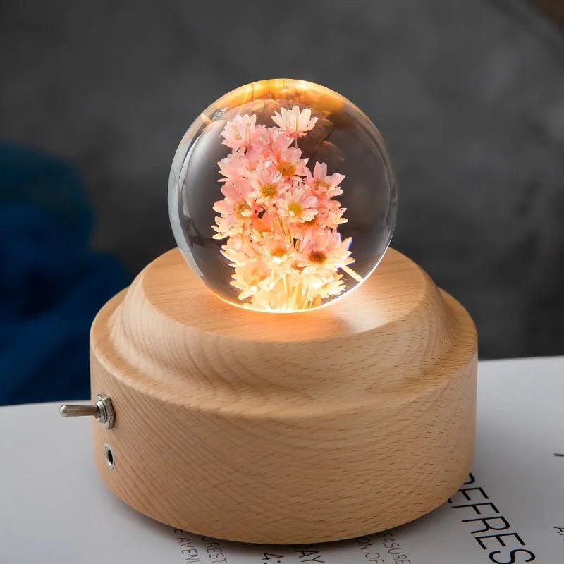 Flower Crystal LED Night Light - Emporium WRJJ