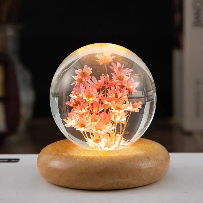 Flower Crystal LED Night Light - Emporium WRJJ