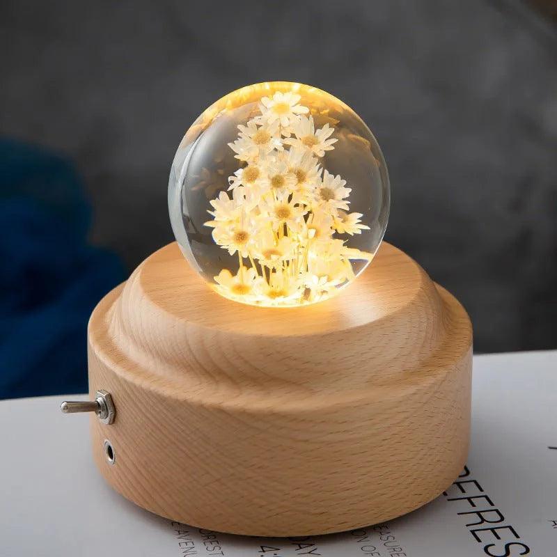 Flower Crystal LED Night Light - Emporium WRJJ