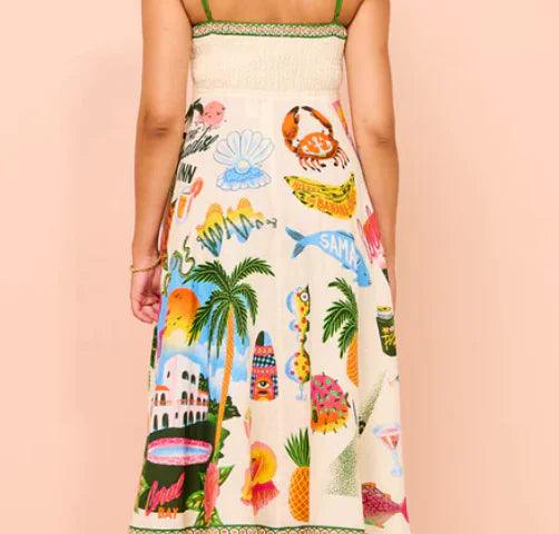 Flowy Paradise Dress - Emporium WRJJ