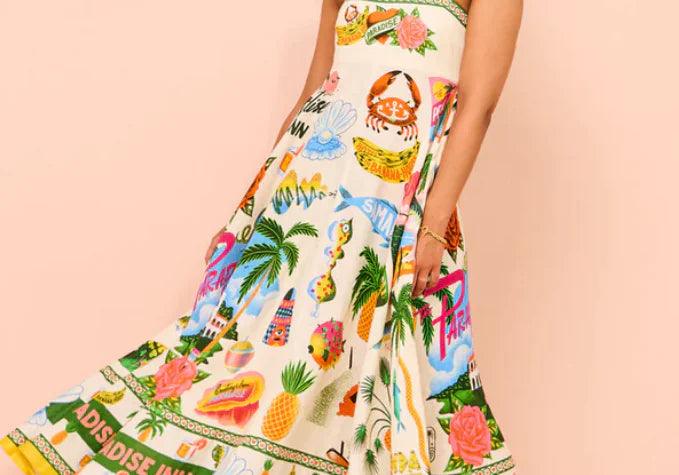 Flowy Paradise Dress - Emporium WRJJ