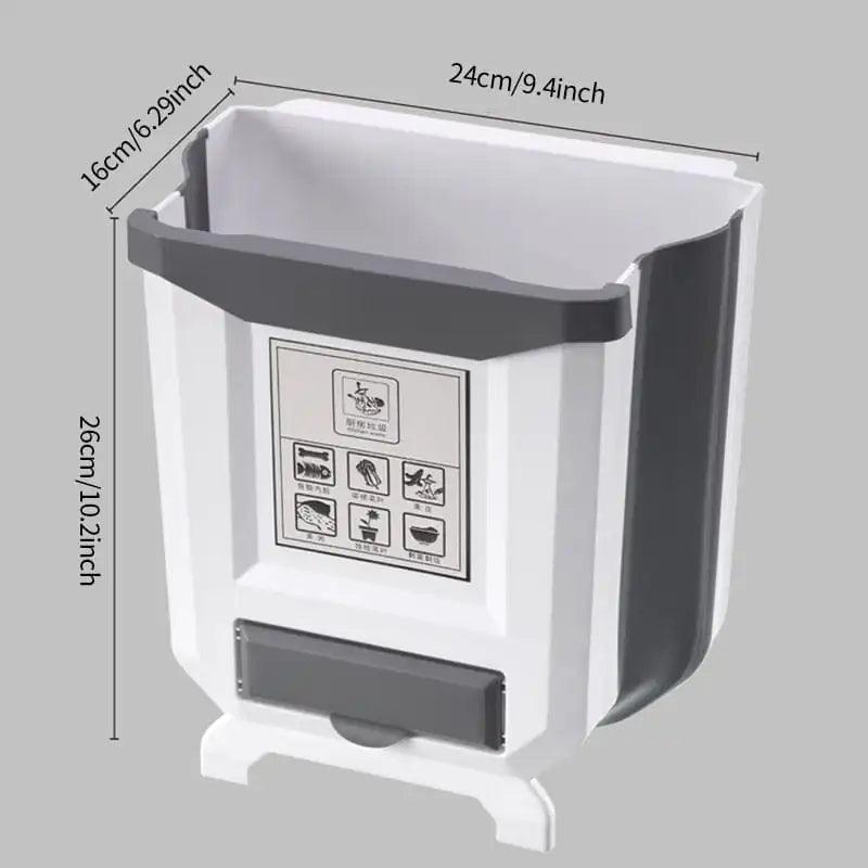 Foldable Kitchen Trash Can - Emporium WRJJ