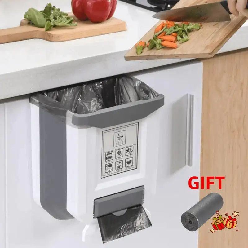 Foldable Kitchen Trash Can - Emporium WRJJ