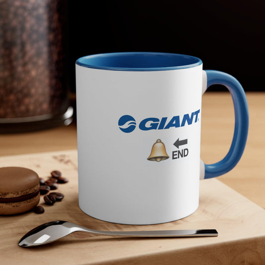 Giant Bellend Cycling Accent Coffee Mug, 11oz - Emporium WRJJ