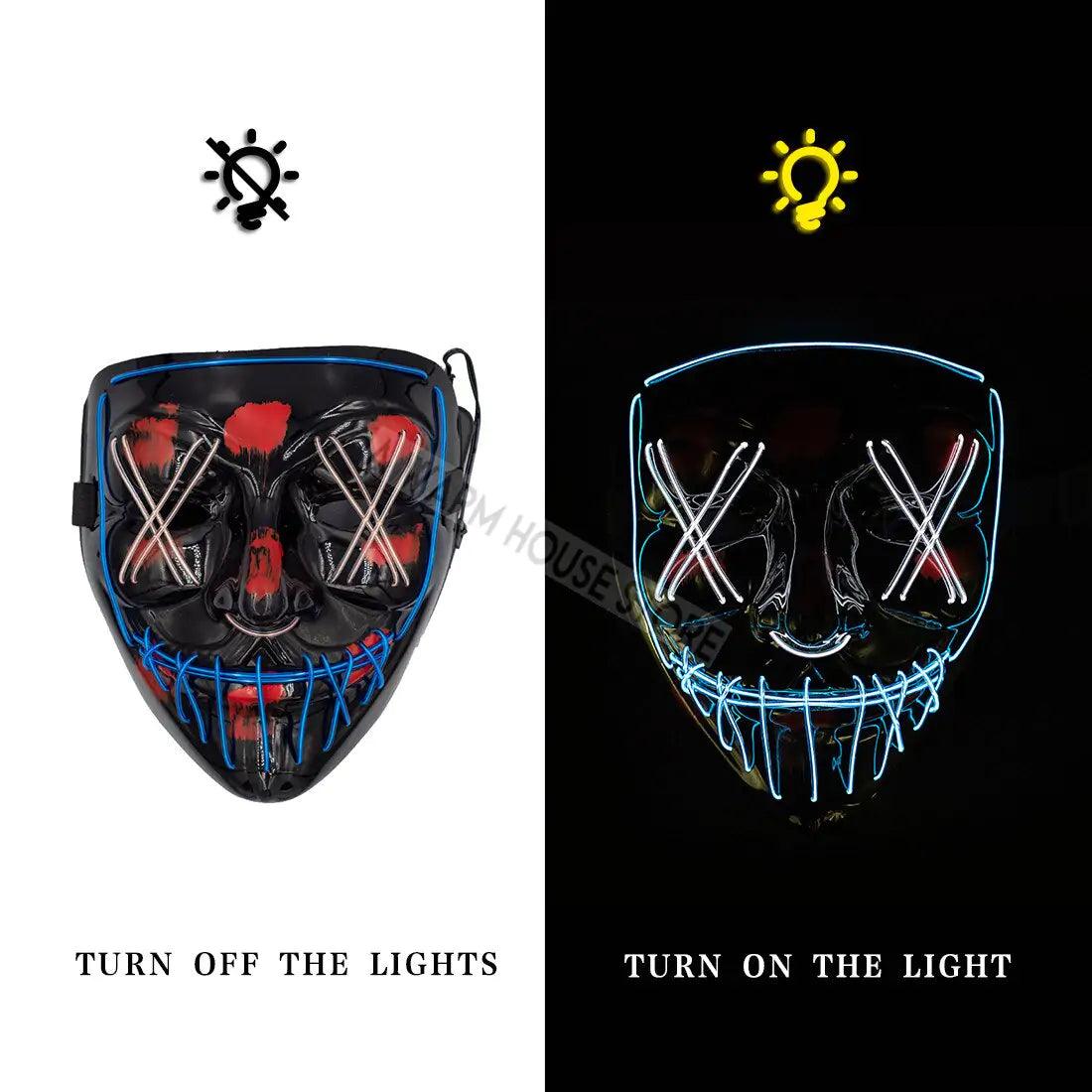 Halloween LED Mask - Emporium WRJJ