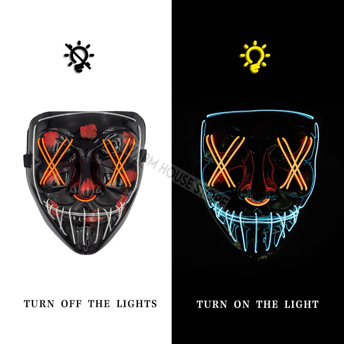 Halloween LED Mask - Emporium WRJJ