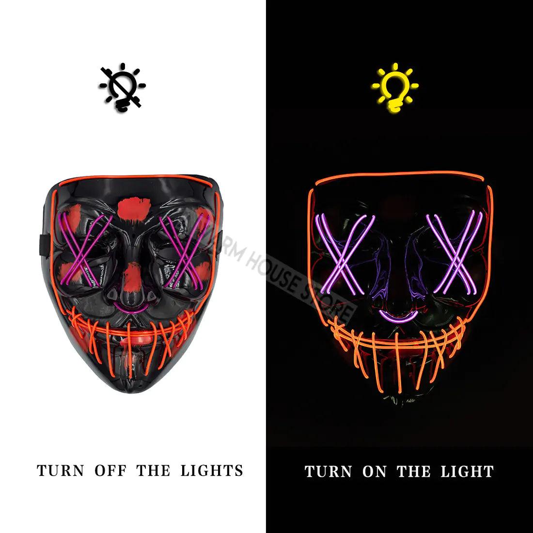 Halloween LED Mask - Emporium WRJJ