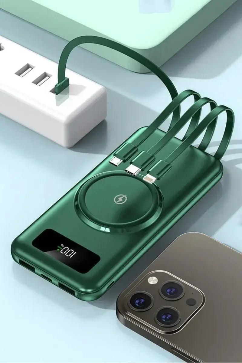 High-Capacity Wireless Power Bank - Emporium WRJJ