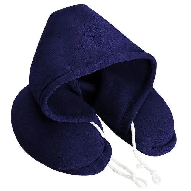 Hooded Travel Neck Pillow - Emporium WRJJ