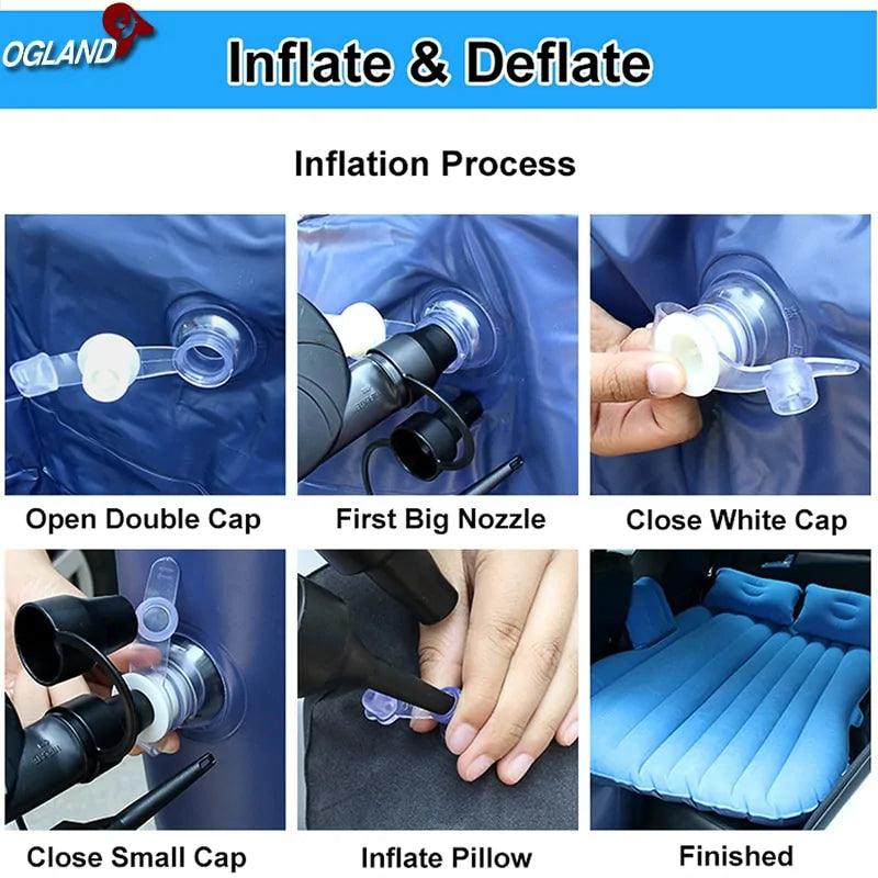 Inflatable Car Back Seat Mattress - Emporium WRJJ