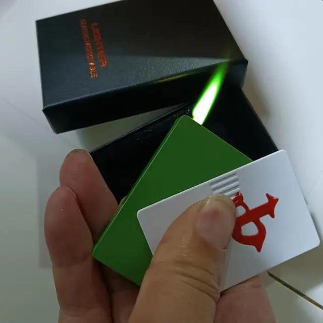 Jet Flame Ace Card Lighter - Emporium WRJJ