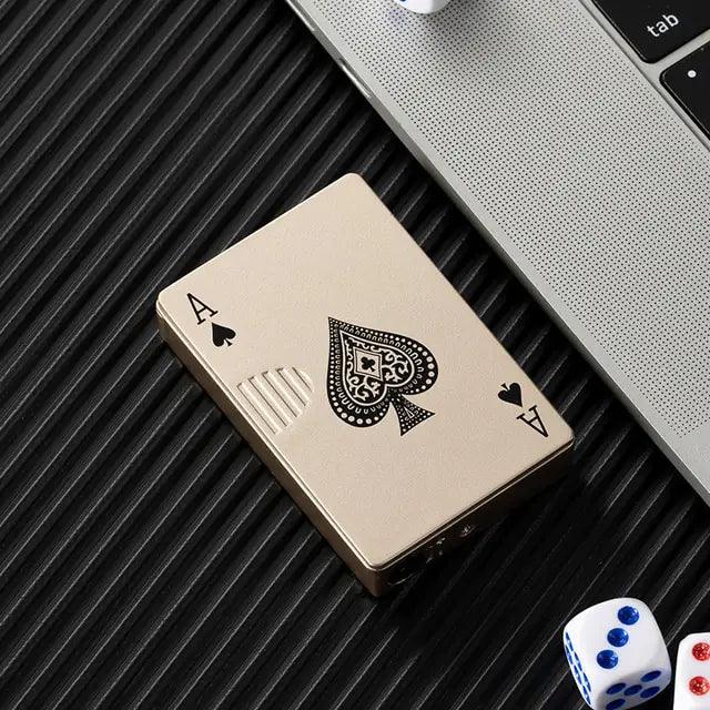 Jet Flame Ace Card Lighter - Emporium WRJJ